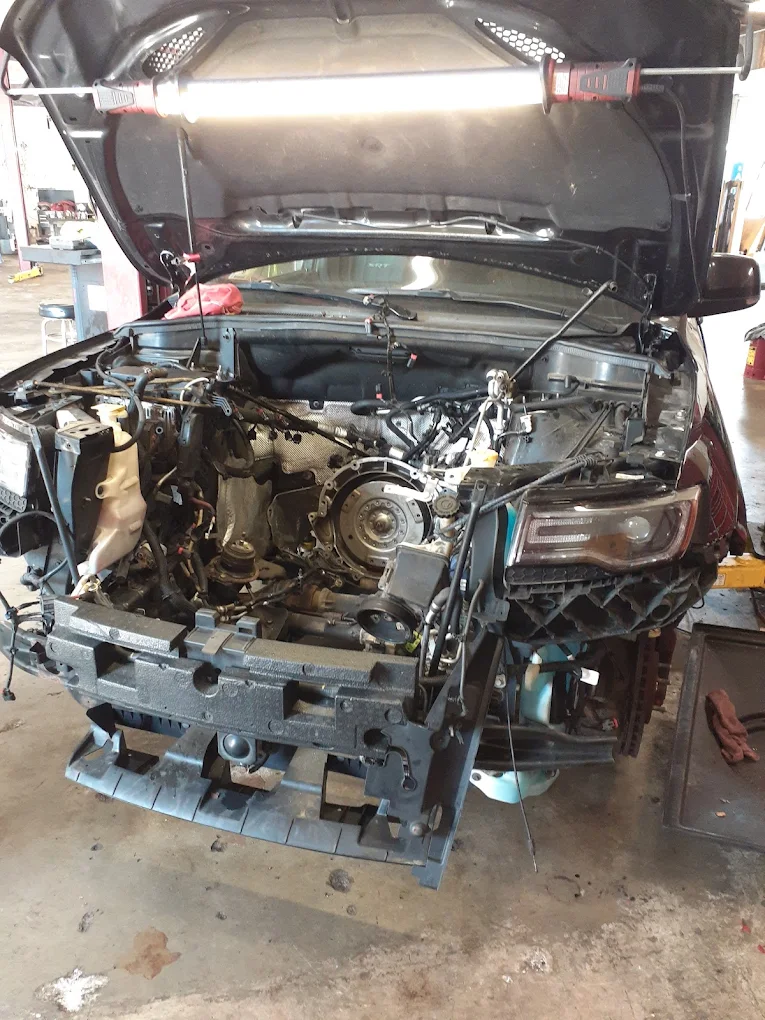 Engine access at Venice Auto Repair