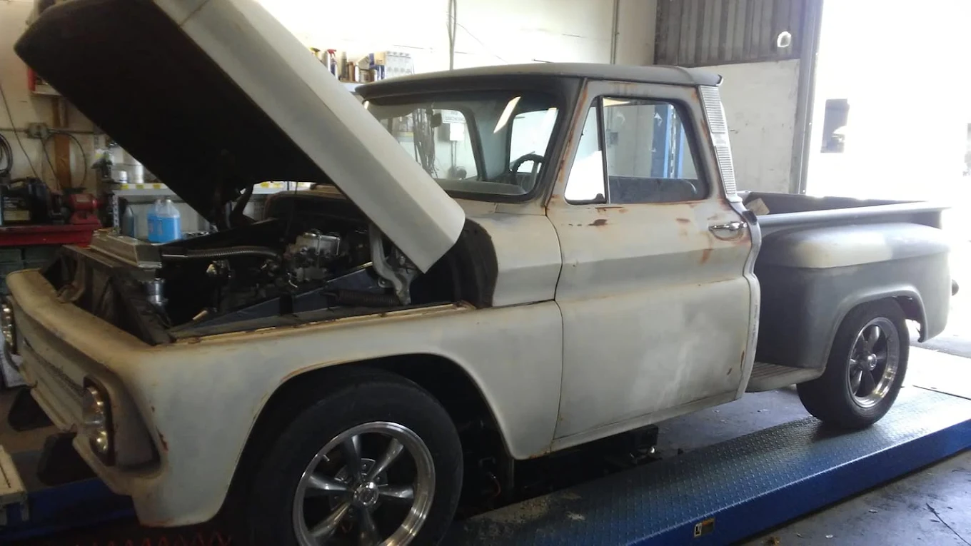 Vintage truck work at Venice Auto Repair